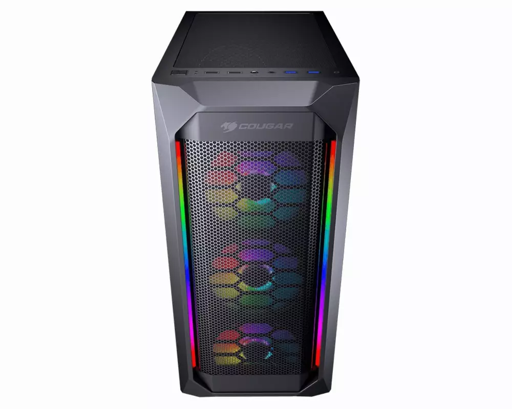 Кутия COUGAR MX410 Mesh-G RGB Mid Tower