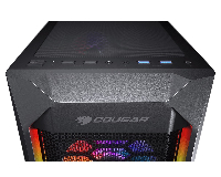 Кутия COUGAR MX410 Mesh-G RGB Mid Tower