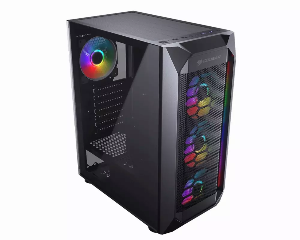 Кутия COUGAR MX410 Mesh-G RGB Mid Tower