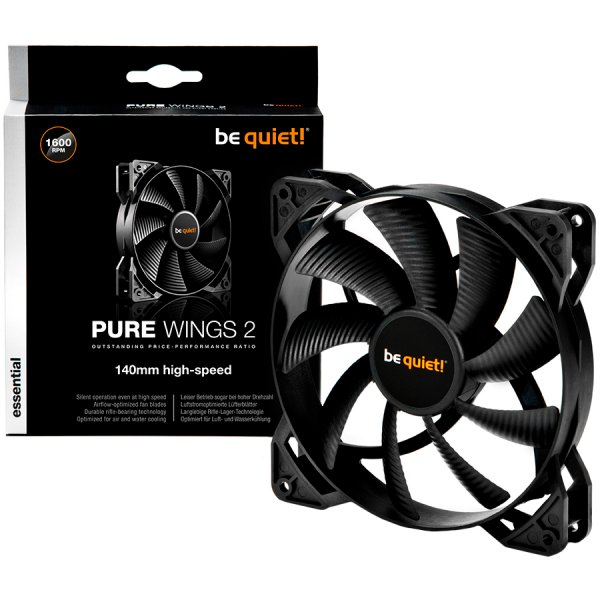 Вентилатор be quiet! Pure Wings 2 140mm 4-pin PWM High-Speed - BL083