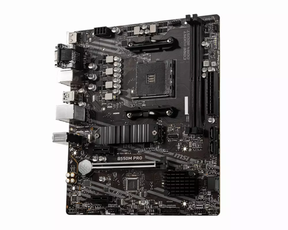 Дънна платка MSI B550M PRO