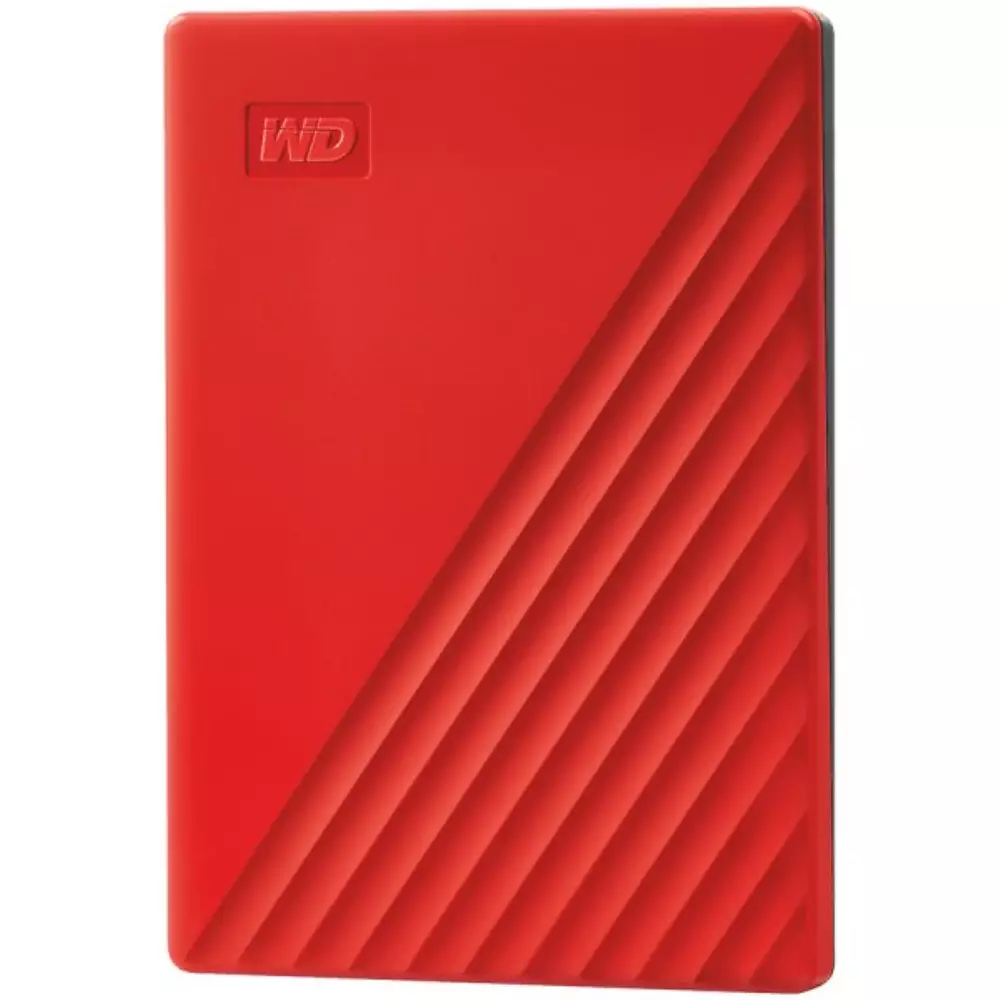 Външен диск HDD Western Digital My Passport 2TB USB 3.2 Red
