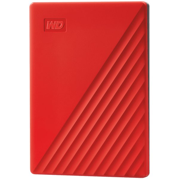 Външен диск HDD Western Digital My Passport 2TB USB 3.2 Red