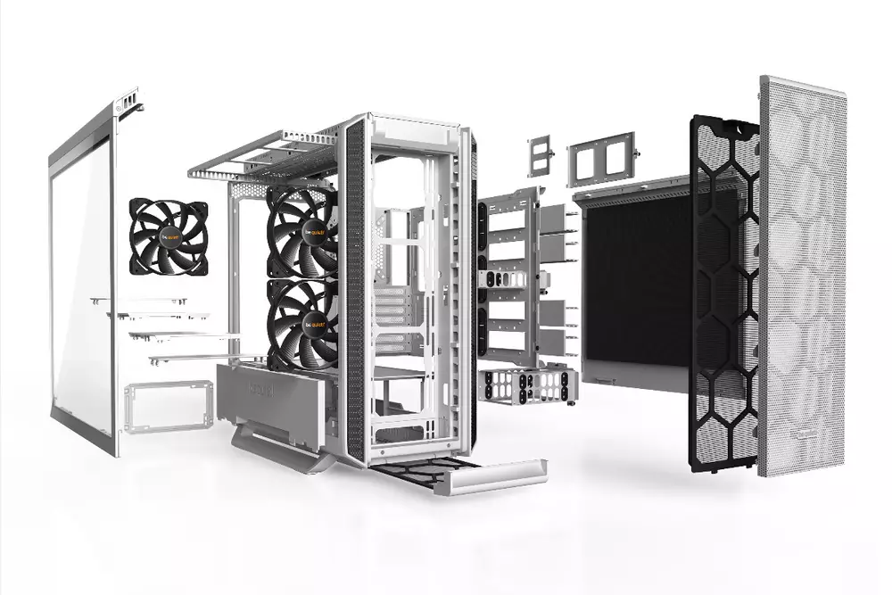 Кутия be quiet! Silent Base 802 Window White - BGW40