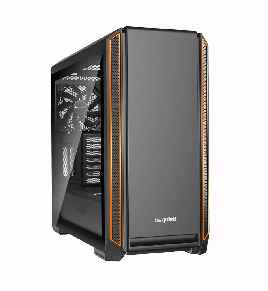 Кутия be quiet! SILENT BASE 601 Window Orange