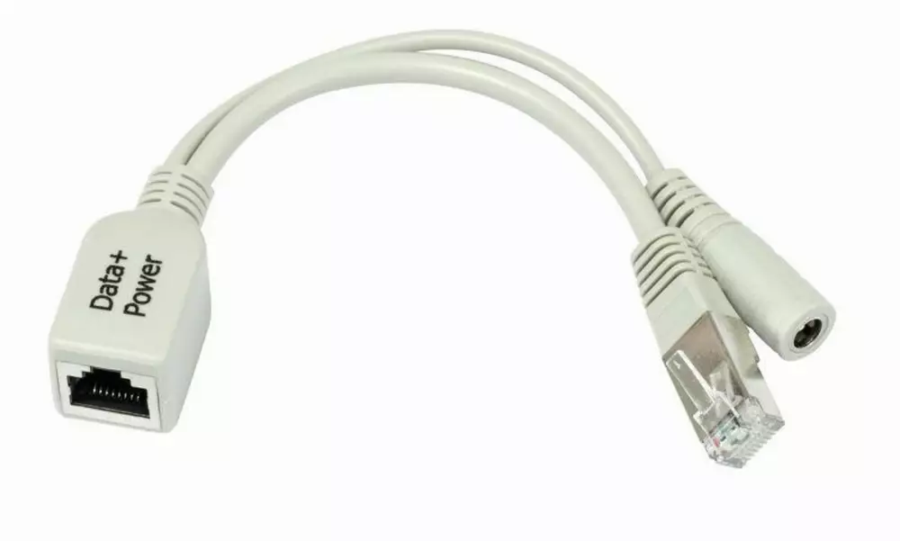 Dispositivo de alimentación POE pasivo MikroTik RBGPOE, PoE, 28 V