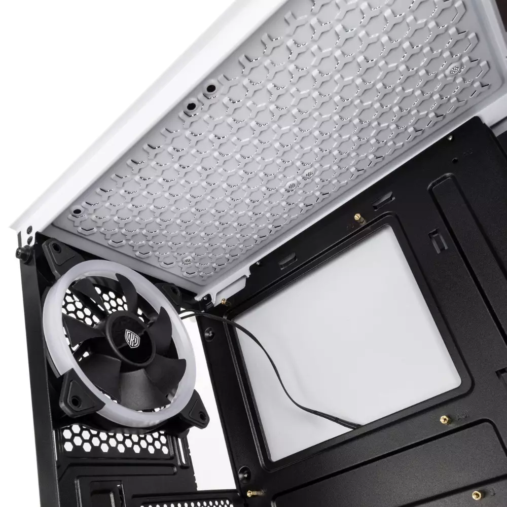 Кутия Kolink Void RGB TG Midi-Tower White Window ATX