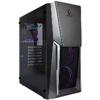 Кутия TRENDSONIC FC-PI07A-S ATX Black 