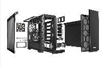 Кутия be quiet! SILENT BASE 601 Window Black