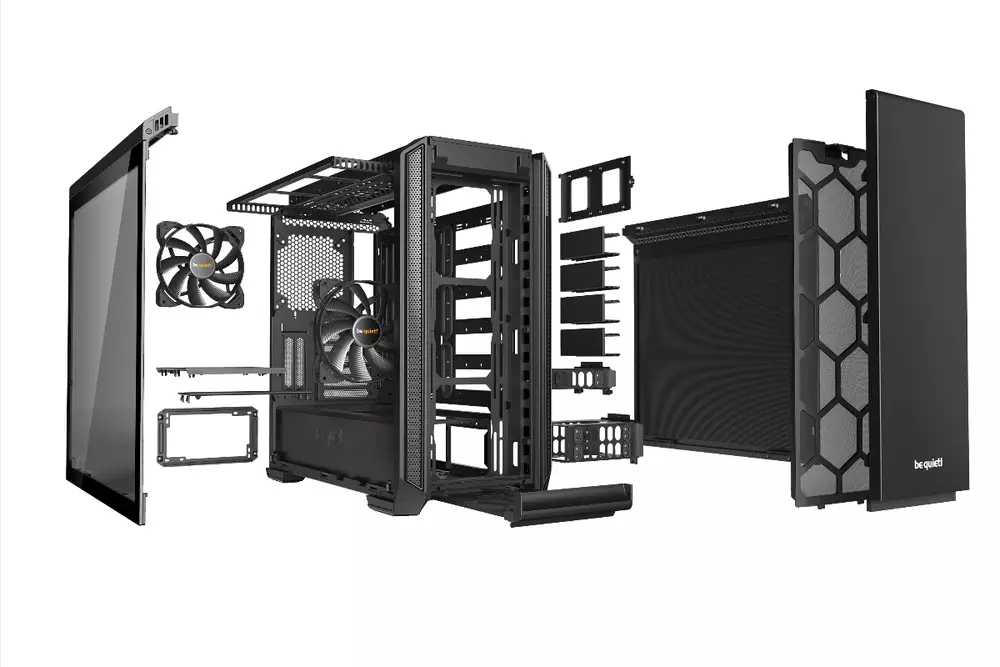 Кутия be quiet! SILENT BASE 601 Window Black