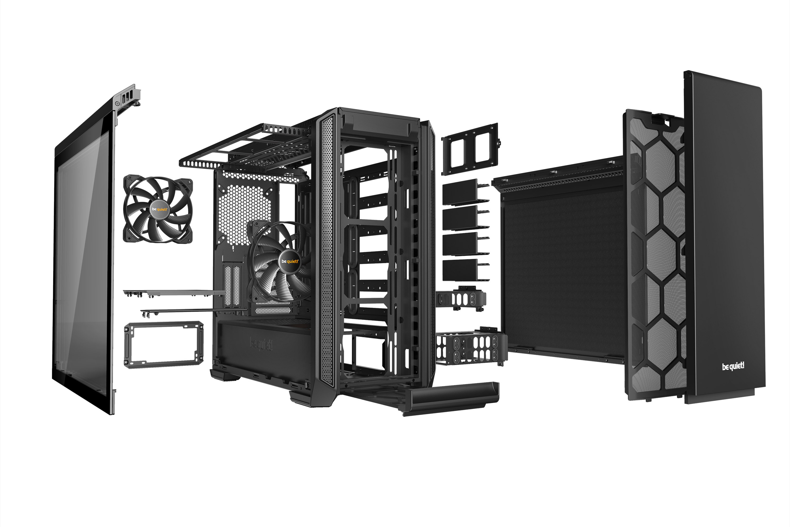 Кутия be quiet! SILENT BASE 601 Window Black