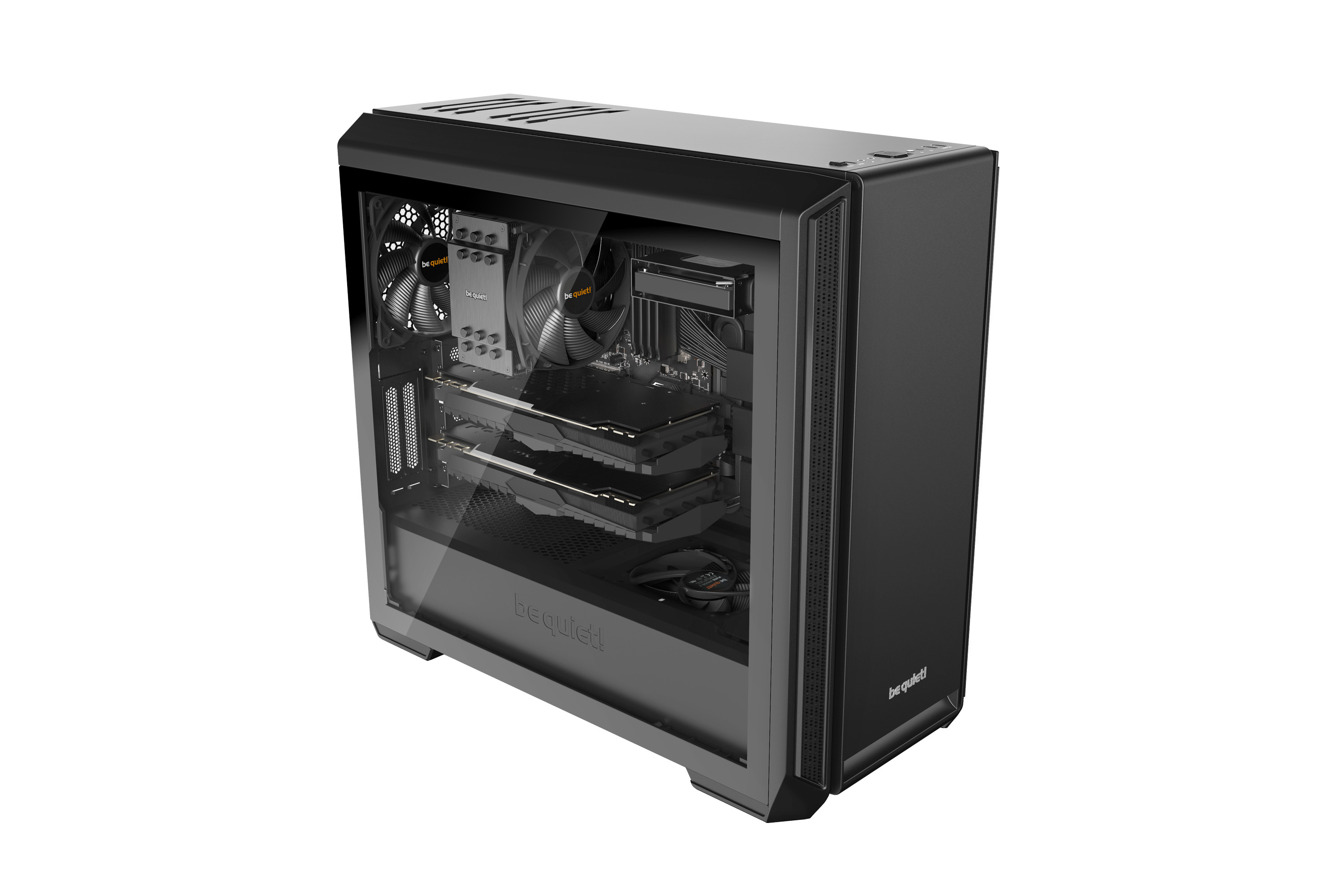 Кутия be quiet! SILENT BASE 601 Window Black