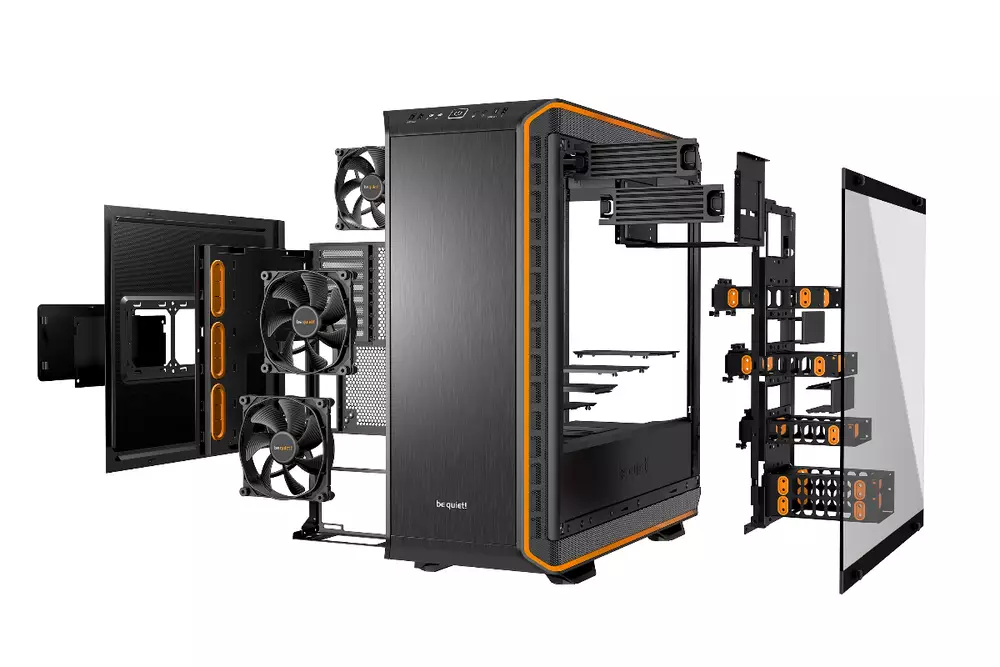 Кутия be quiet! DARK BASE PRO 900 Orange rev.2