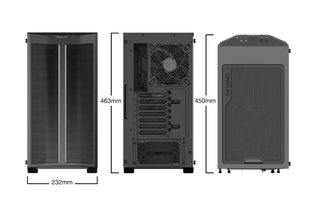 Кутия be quiet! PURE BASE 500DX Black