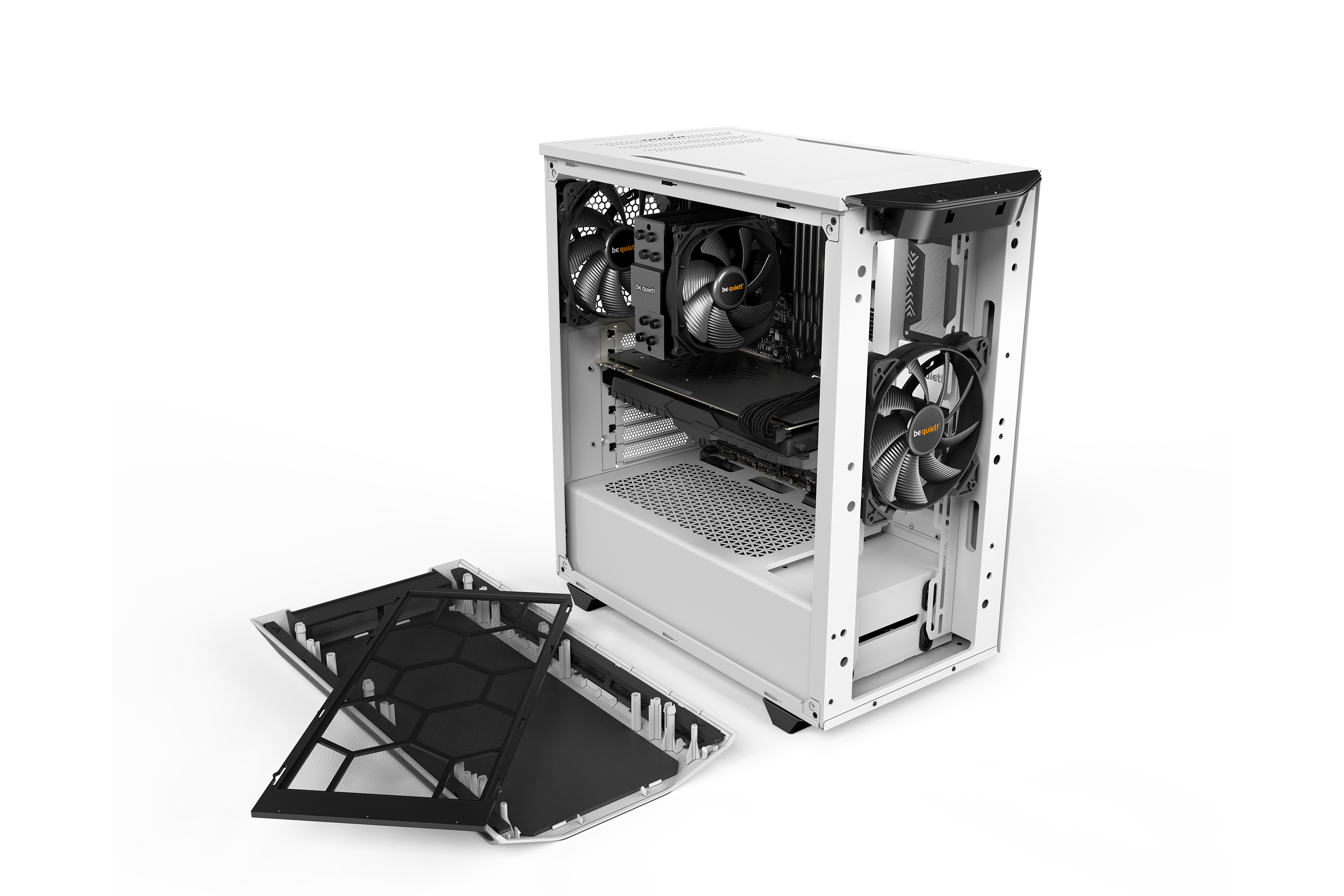 Кутия be quiet! PURE BASE 500 White - BG035