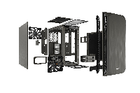 Кутия be quiet! PURE BASE 500 Metallic Gray - BG036