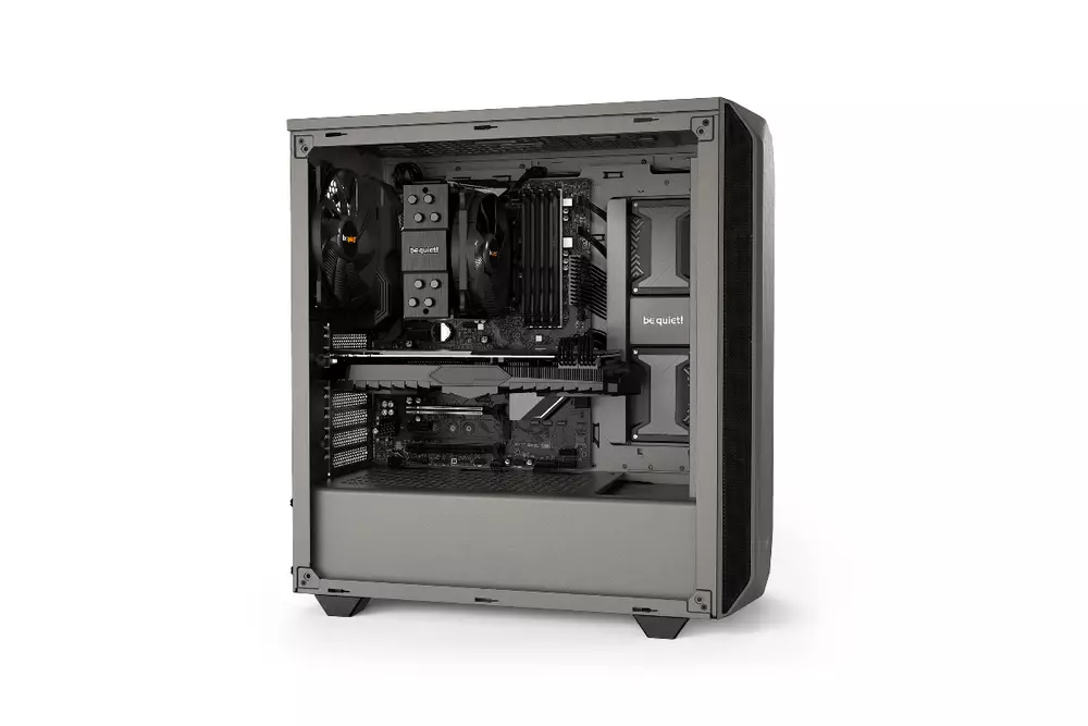 Кутия be quiet! PURE BASE 500 Metallic Gray - BG036