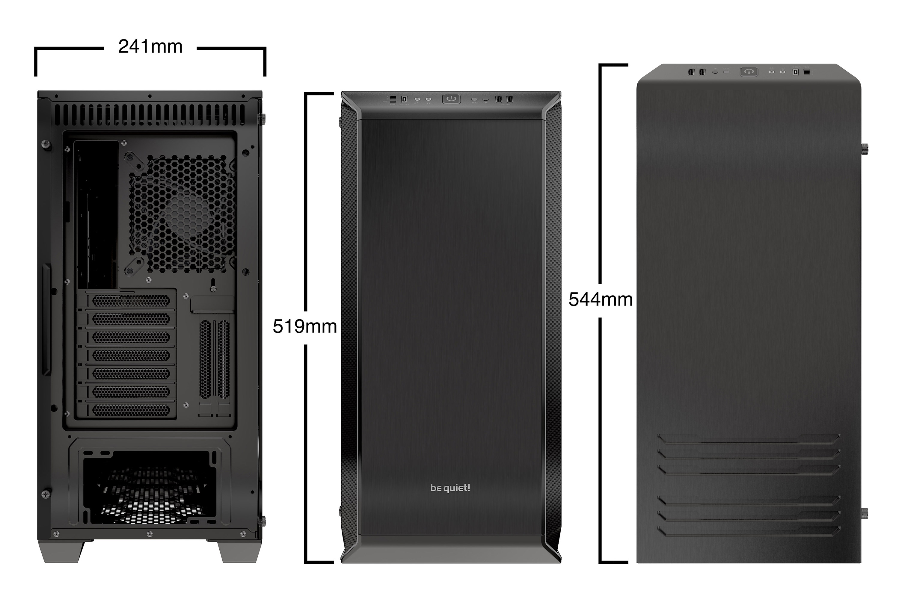 Кутия be quiet! DARK BASE 700 RGB - BGW23