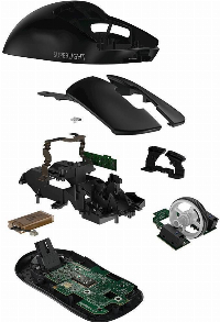Безжична геймърска мишка Logitech G PRO X SUPERLIGHT Black - 910-005880