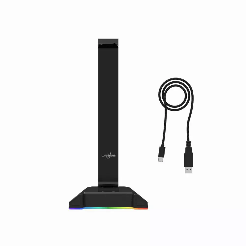 Поставка за слушалки HAMA uRage AFK 300 Illuminated RGB Черен