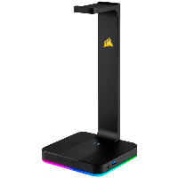 Поставка за слушалки CORSAIR ST100 RGB Premium Headset Stand with 7.1 Surround Sound