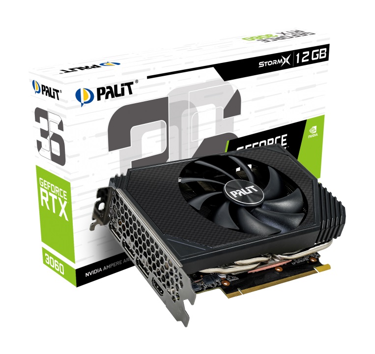 Видео карта PALIT GeForce RTX 3060 StormX 12GB