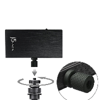 Кепчер адаптер j5 create JVA02, HDMI  към USB-C, Тype-C с PD (Power delivery)