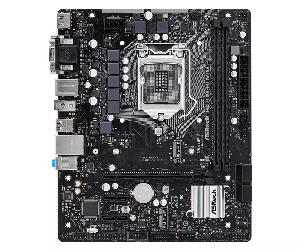 Дънна платка Asrock H470M-HDV/M.2