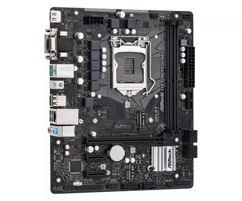 Дънна платка Asrock H470M-HDV/M.2
