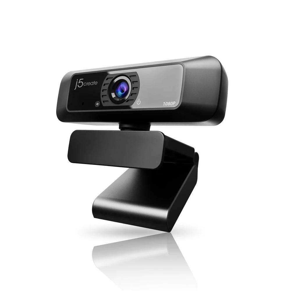 Уеб камера j5create JVCU100, HD, микрофон, USB, 360° Rotation, Черен