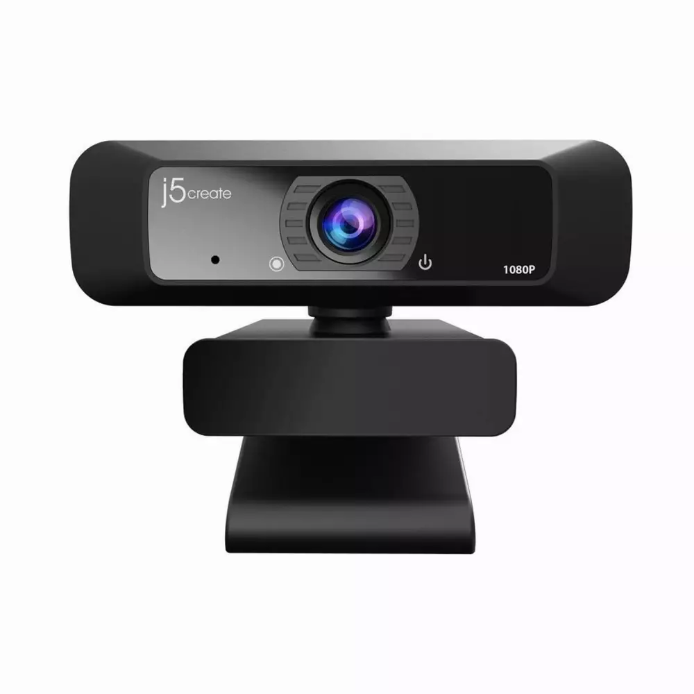 Уеб камера j5create JVCU100, HD, микрофон, USB, 360° Rotation, Черен
