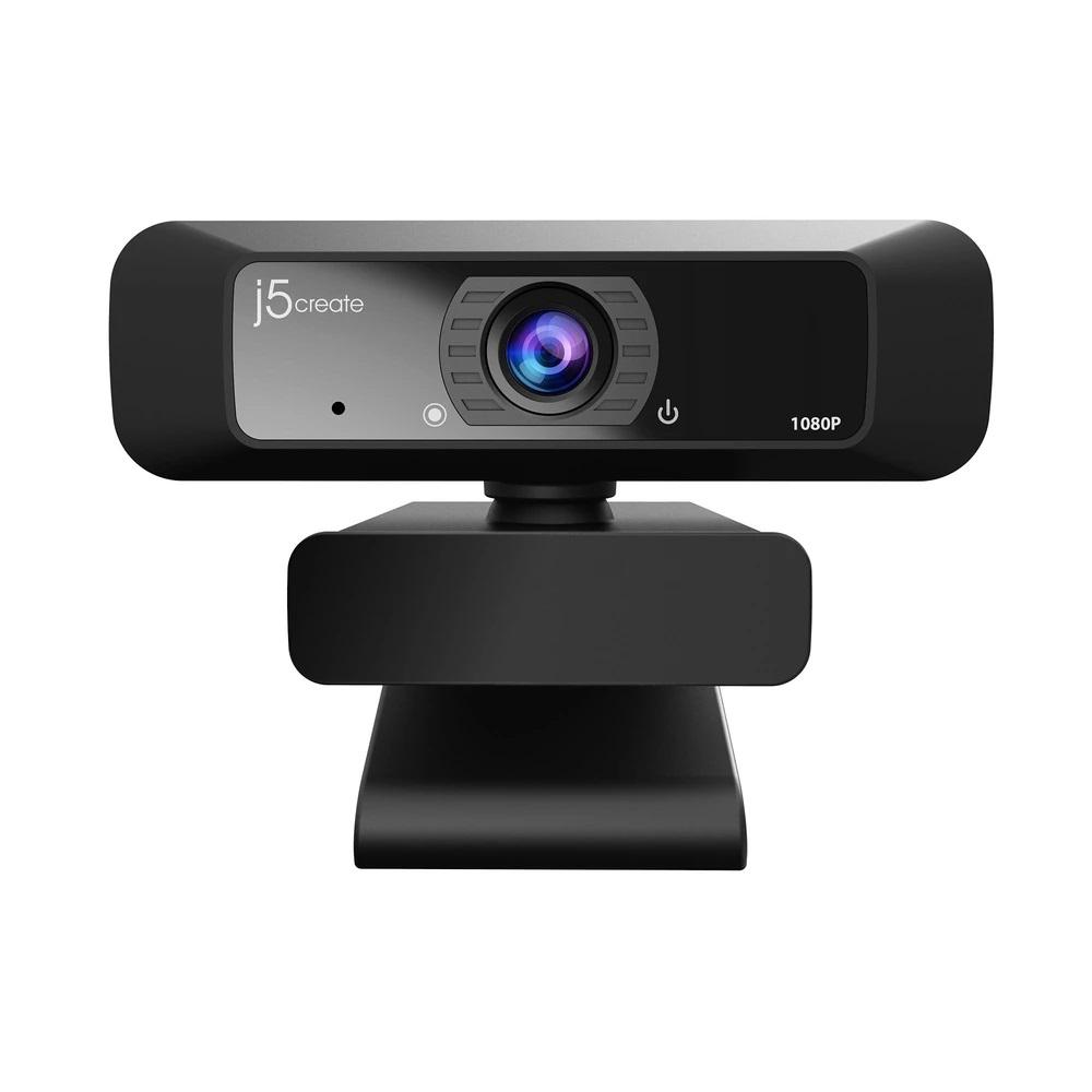 Уеб камера j5create JVCU100, HD, микрофон, USB, 360° Rotation, Черен