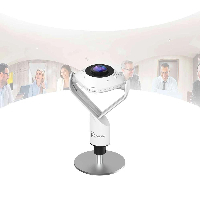 Уеб камера j5create JVCU360, UltraHD, микрофон, USB, 360&deg; All Around, Черен