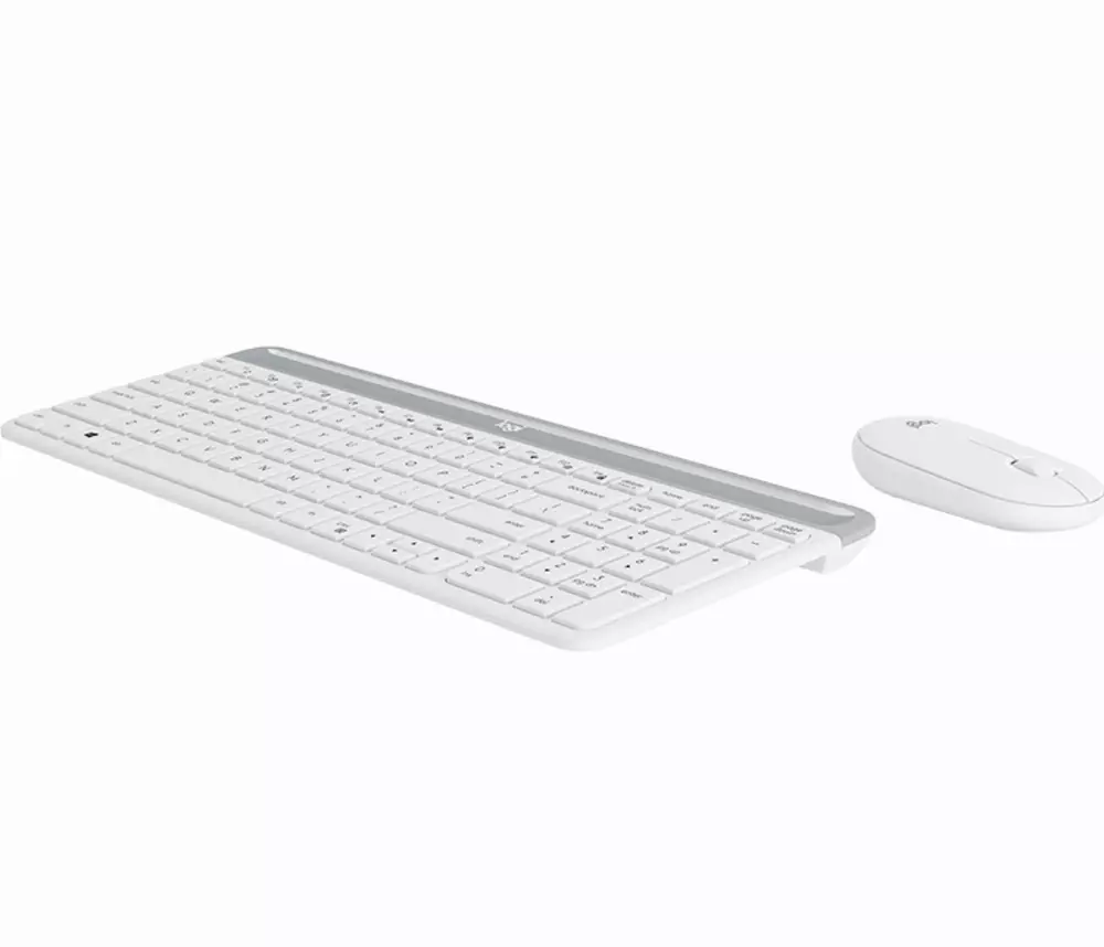 Conjunto de teclado inalámbrico con ratón Logitech MK470, Blanco