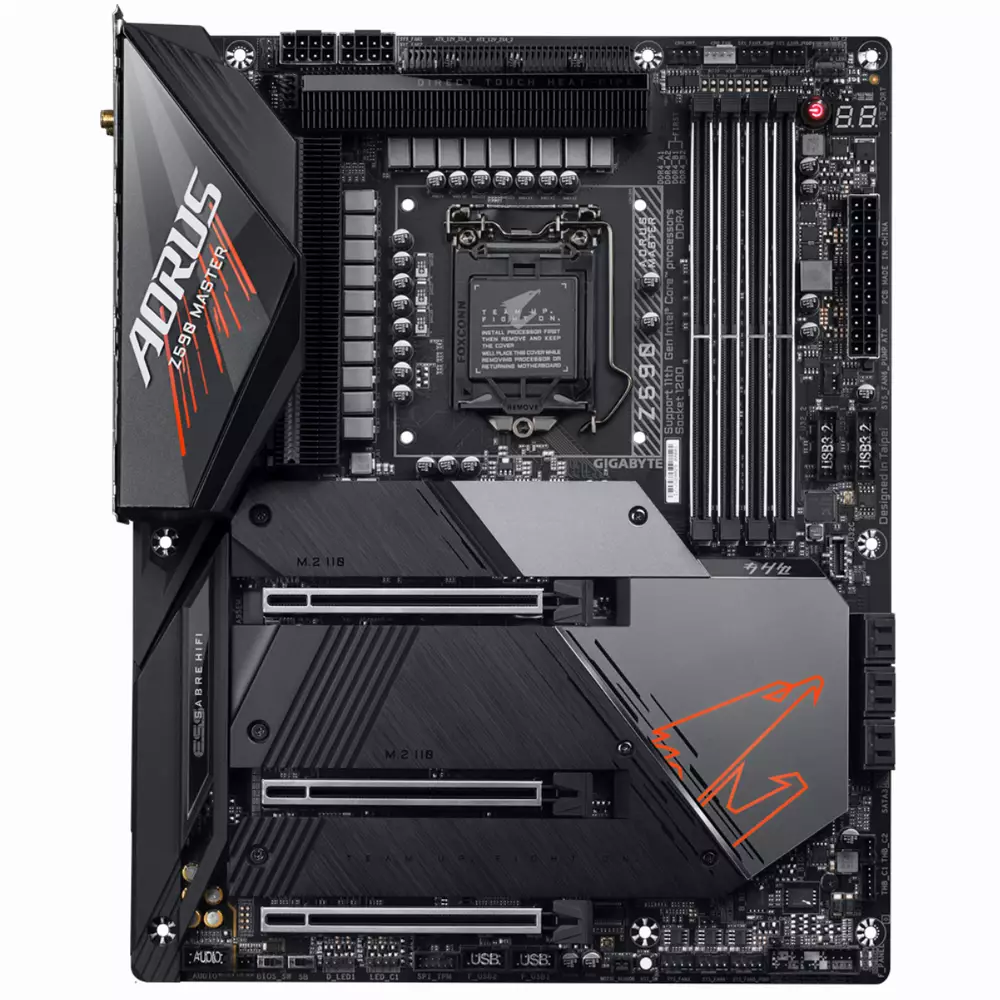 Дънна платка GIGABYTE Z590 AORUS MASTER Wi-Fi 6E