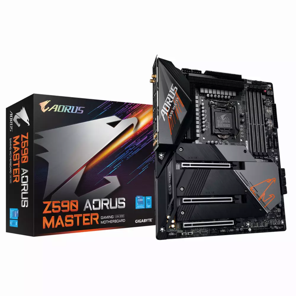Дънна платка GIGABYTE Z590 AORUS MASTER Wi-Fi 6E