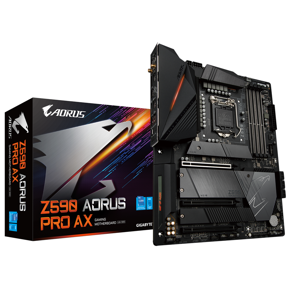 Дънна платка GIGABYTE Z590 AORUS PRO AX Wi-Fi 6