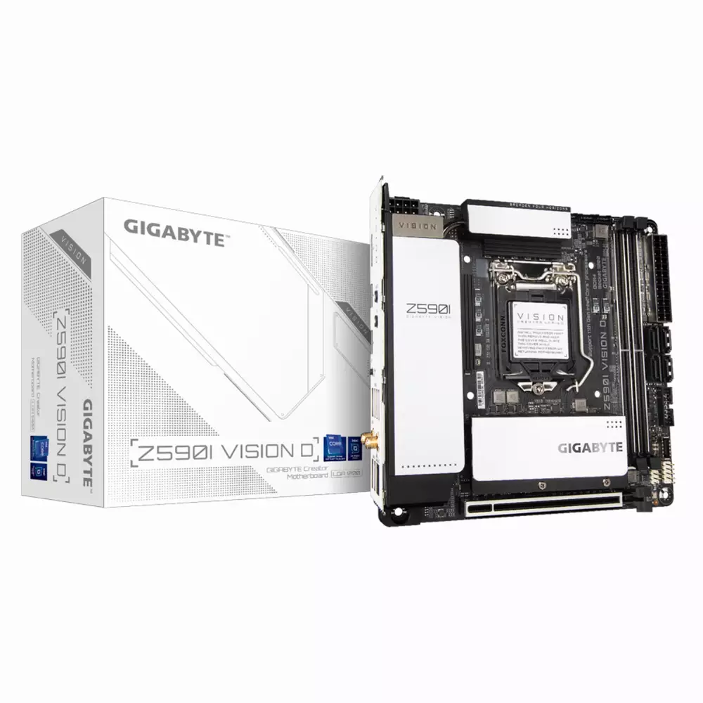 Дънна платка GIGABYTE Z590I VISION D (Wi-Fi)