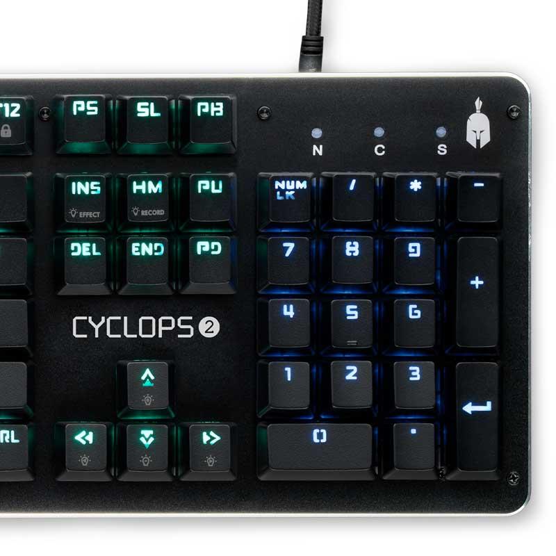 Геймърскa механична клавиатура Spartan Gear Cyclops 2 Outemu