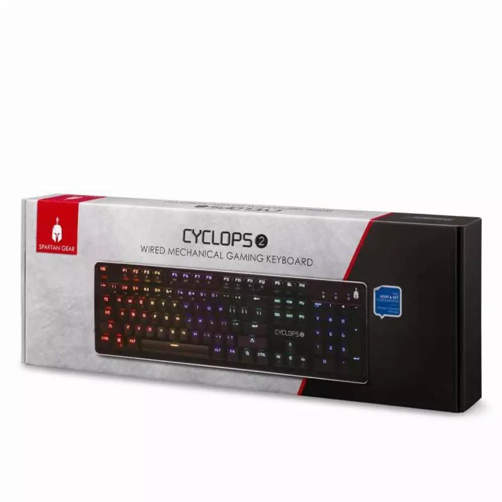 Геймърскa механична клавиатура Spartan Gear Cyclops 2 Outemu