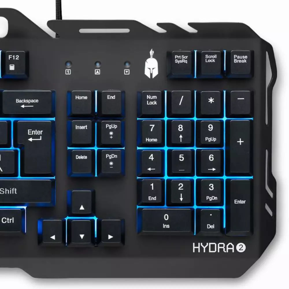 Геймърски комплект Spartan Gear Hydra II - клавиатура, мишка, пад и слушалки