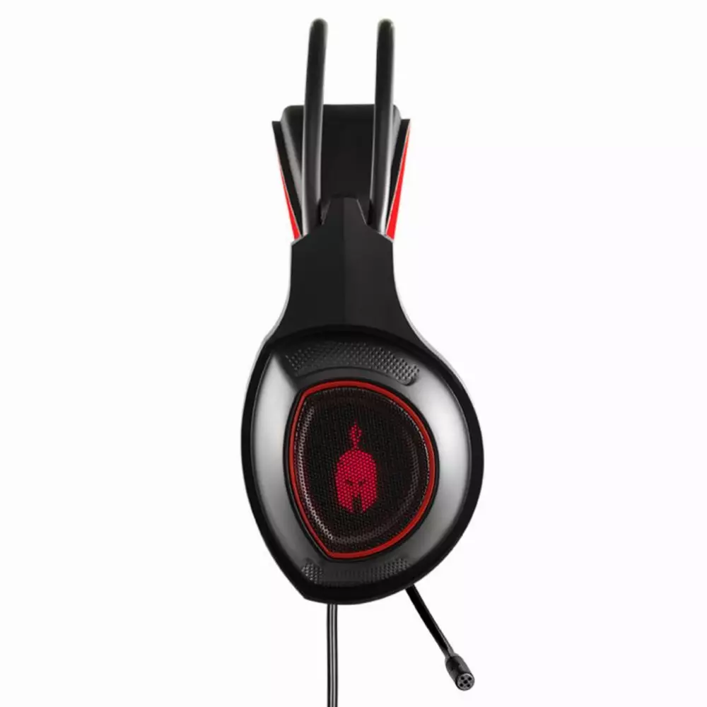 Геймърски слушалки Spartan Gear Thorax, Микрофон, Черен/Червен