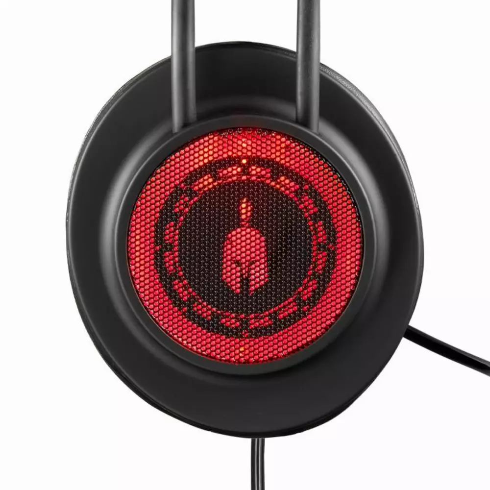 Геймърски слушалки Spartan Gear Myrmidon II с Микрофон Черен/Червен