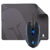 Геймърски комплект Spartan Gear Phalanx Мишка + пад за мишка 