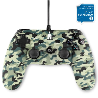 Жичен геймпад Spartan Gear Oplon, Green Camo
