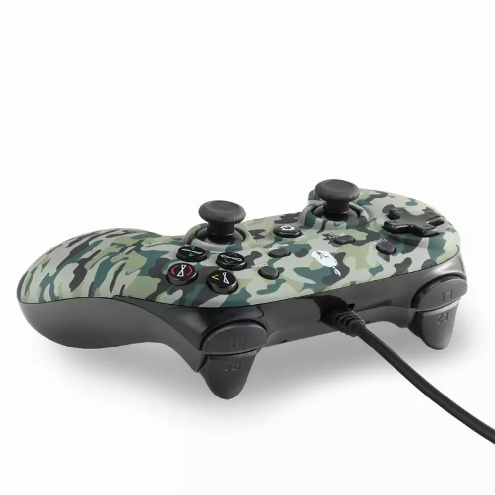 Жичен геймпад Spartan Gear Oplon, Green Camo