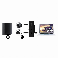 Гейминг кепчър стейшън j5create J5-JVA04, HDMI  към USB-C, Черен