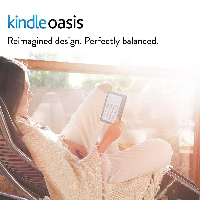 eBook четец Kindle Oasis, 6", 4GB, 8-та генерация, Черен