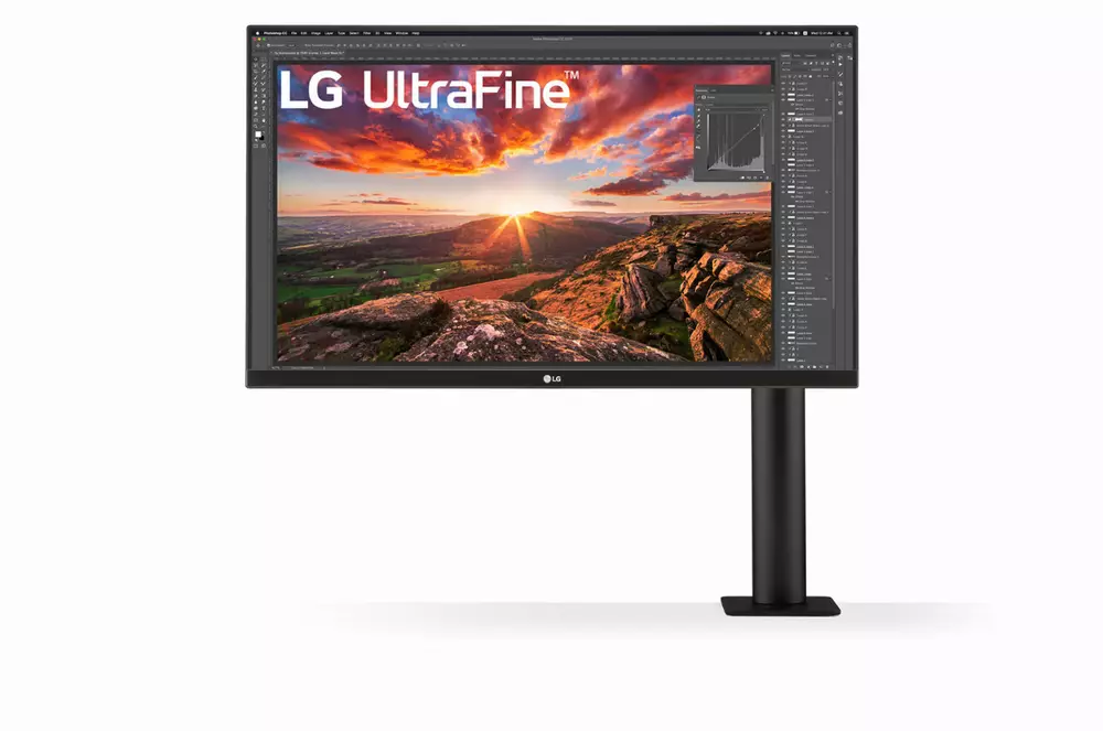 Монитор LG 27" 27UN880-B, IPS UHD 4K 3840x2160, 60Hz, 5ms, HDR, sRGB 99%, USB Type-C