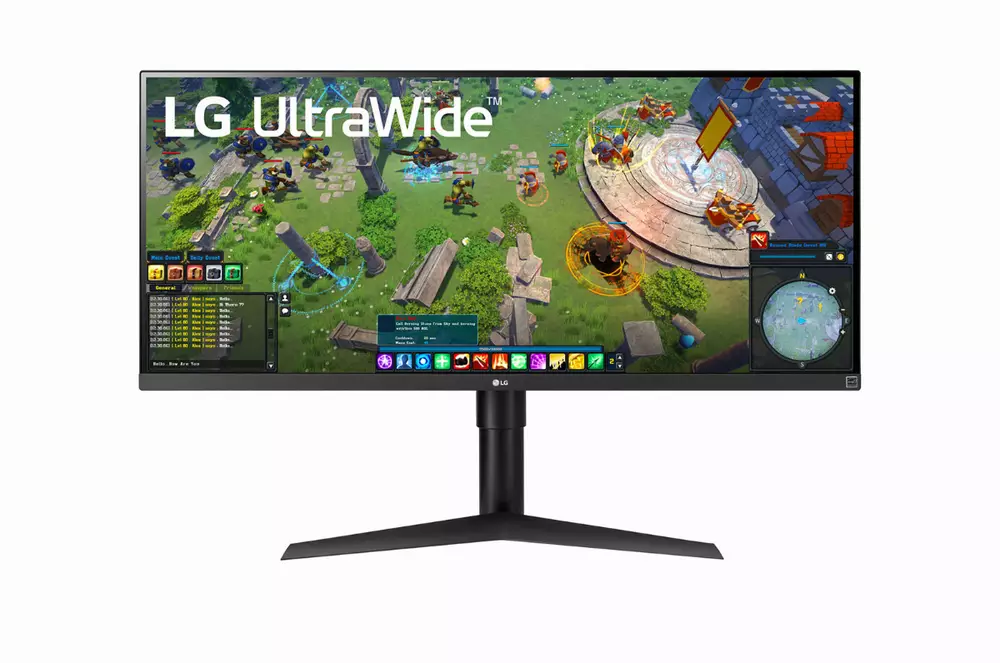 Монитор LG 34" 34WP65G-B, IPS Full HD 2560x1080, 75Hz, 1ms, HDR, sRGB 99%, AMD FreeSync, USB Type-C